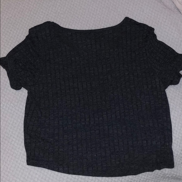 Cotton cotton on blue crop top - Picture 2 of 4